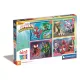 Clementoni Pókember Spidey 4 az 1-ben puzzle