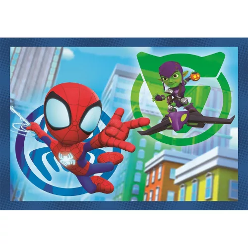 Clementoni Pókember Spidey 4 az 1-ben puzzle