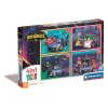 Clementoni Batman Batwheels 4 az 1-ben puzzle