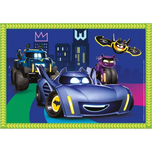 Clementoni Batman Batwheels 4 az 1-ben puzzle