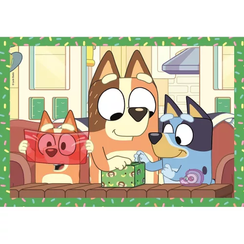 Clementoni Bluey Play All Day 4 az 1-ben puzzle