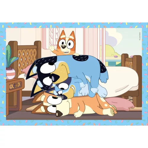Bluey Play All Day 4 az 1-ben puzzle Clementoni