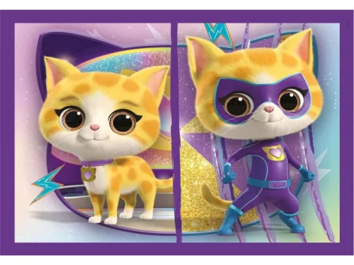 Clementoni SzuperCicák Hero 4 az 1-ben puzzle 
