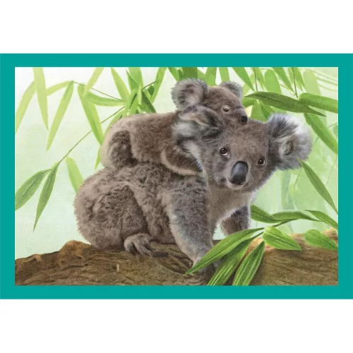 Clementoni Állatos Baby Cuddles 4 az 1-ben puzzle
