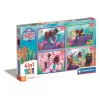 Clementoni Disney Hercegnők Junior Ariel 4 az 1-ben puzzle