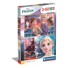 Clementoni Disney Jégvarázs Wind 2x60 db-os puzzle