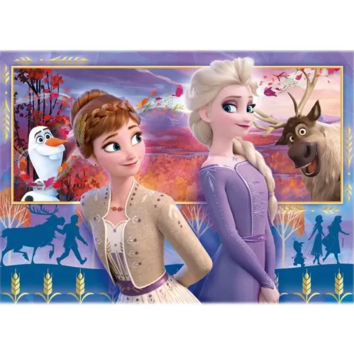 Clementoni Disney Jégvarázs Wind 2x60 db-os puzzle
