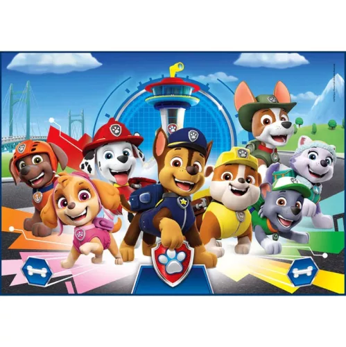Clementoni Mancs Őrjárat High Five 2x60 db-os puzzle