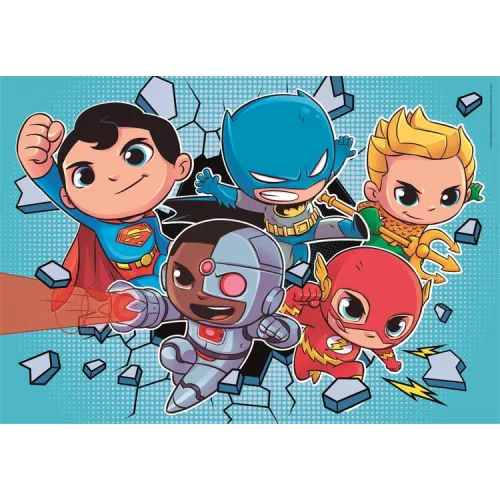 Clementoni DC Super Hero Mini Friends 2x60 db-os puzzle