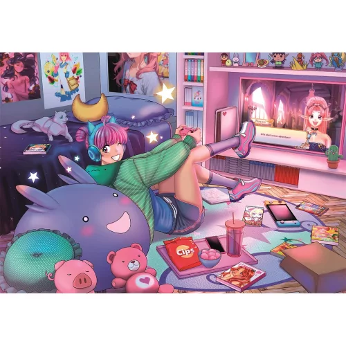 Clementoni Csajos szoba Game Lovers 300 db-os puzzle