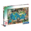 Clementoni Állatvilág Wonderful World 300 db-os puzzle 