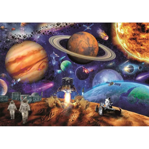 Clementoni Bolygók Space Mission 300 db-os puzzle