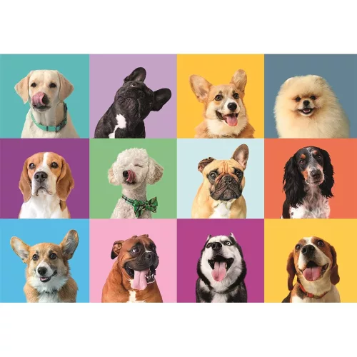Clementoni Állatos Funny Faces 300 db-os puzzle 