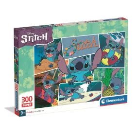   Clementoni Disney Lilo és Stitch, A csillagkutya Beach Party 300 db-os puzzle