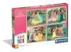 Clementoni Disney Hercegnők Colloquy 4 az 1-ben puzzle