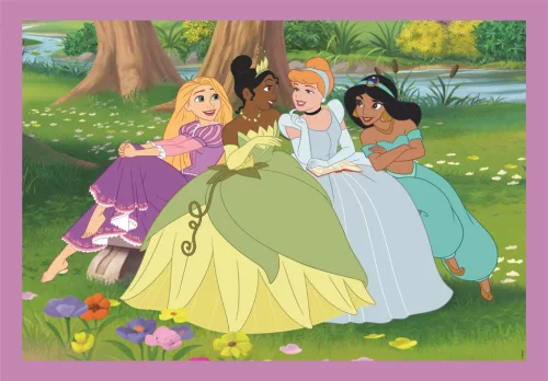 Clementoni Disney Hercegnők Colloquy 4 az 1-ben puzzle