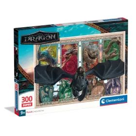   Clementoni Így neveld a sárkányodat Mystic Skies 300 db-os puzzle