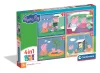 Clementoni Peppa malac Adventures 4 az 1-ben puzzle