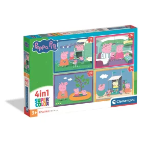 Clementoni Peppa malac Adventures 4 az 1-ben puzzle
