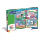 Peppa malac Adventures 4 az 1-ben puzzle Clementoni