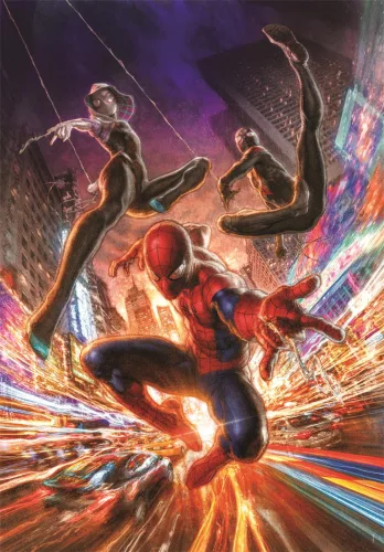 Pókember Multiverse Action 300 db-os puzzle Clementoni