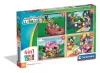 Clementoni Disney Mickey Clubhouse 4 az 1-ben puzzle