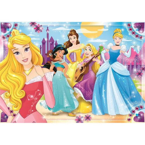 Clementoni Disney Hercegnők Kingdom 104 db-os maxi puzzle