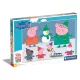 Clementoni Peppa malac Snow 104 db-os maxi puzzle