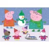 Clementoni Peppa malac Snow 104 db-os maxi puzzle