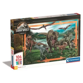   Clementoni Jurassic World Predator-Prey 104 db-os maxi puzzle 
