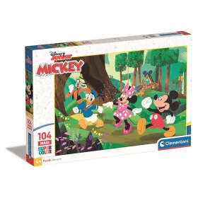 Clementoni Disney Mickey Lush Forest 104 db-os maxi puzzle