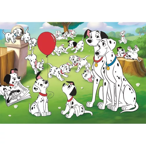 Clementoni Disney 101 kiskutya Puppy Parade 24 db-os maxi puzzle