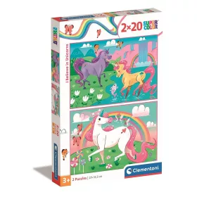 Clementoni Unikornis Believe 2x20 db-os puzzle