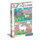 Clementoni Unikornis Believe 2x20 db-os puzzle