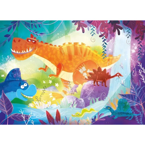 Clementoni Dinoszaurusz Funny 2x20 db-os puzzle