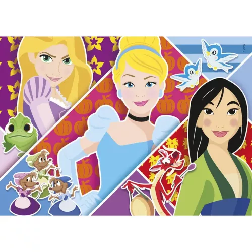 Disney Hercegnők Tales of Royal 2x20 db-os puzzle Clementoni