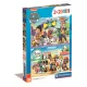 Clementoni Mancs Őrjárat Sea 2x20 db-os puzzle