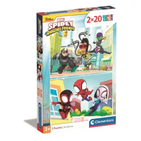 Clementoni Pókember Spidey 2x20 db-os puzzle