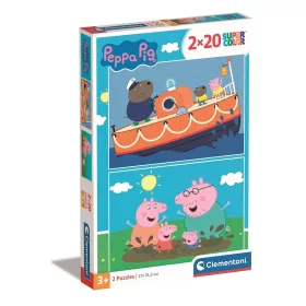 Clementoni Peppa malac Free Day 2x20 db-os puzzle