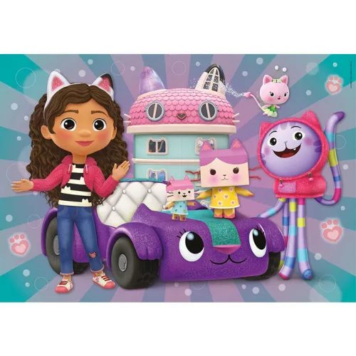 Clementoni Gabi babaháza Cat-world 2x20 db-os puzzle