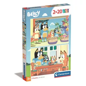 Clementoni Bluey Family Time 2x20 db-os puzzle