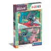 Clementoni Disney Lilo és Stitch, A csillagkutya Angel 2x20 db-os puzzle