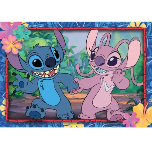 Clementoni Disney Lilo és Stitch, A csillagkutya Angel 2x20 db-os puzzle