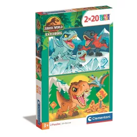 Clementoni Dinoszaurusz Explorers 2x20 db-os puzzle