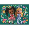 Clementoni Disney Alice Csodaország cukrászdája Flowers 2x60 db-os puzzle
