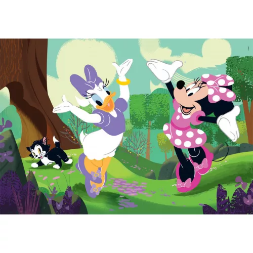 Clementoni Disney Minnie Cuckoo-Loca and Figaro 2x60 db-os puzzle