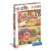 Clementoni Farm Family 2x20 db-os puzzle 