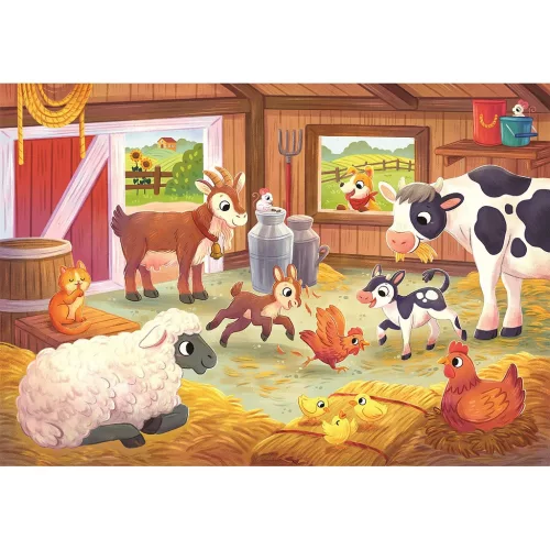 Clementoni Farm Family 2x20 db-os puzzle 