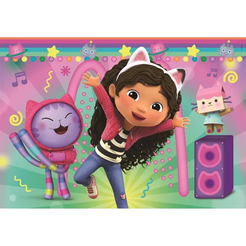 Clementoni Gabi babaháza Glittery Day 2x60 db-os puzzle