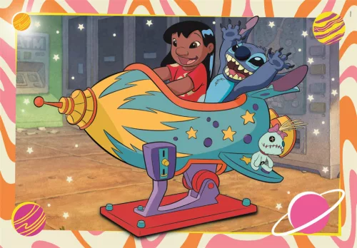 Clementoni Disney Lilo és Stitch, A csillagkutya Galactic Vacation 2x60 db-os puzzle